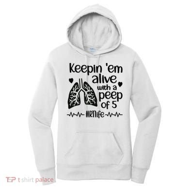 Funny RT Life Respiratory Therapist Respiratory Therapy Women's Hoodie