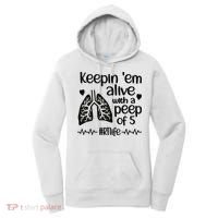 Funny RT Life Respiratory Therapist Respiratory Therapy Women's Hoodie thumb 0