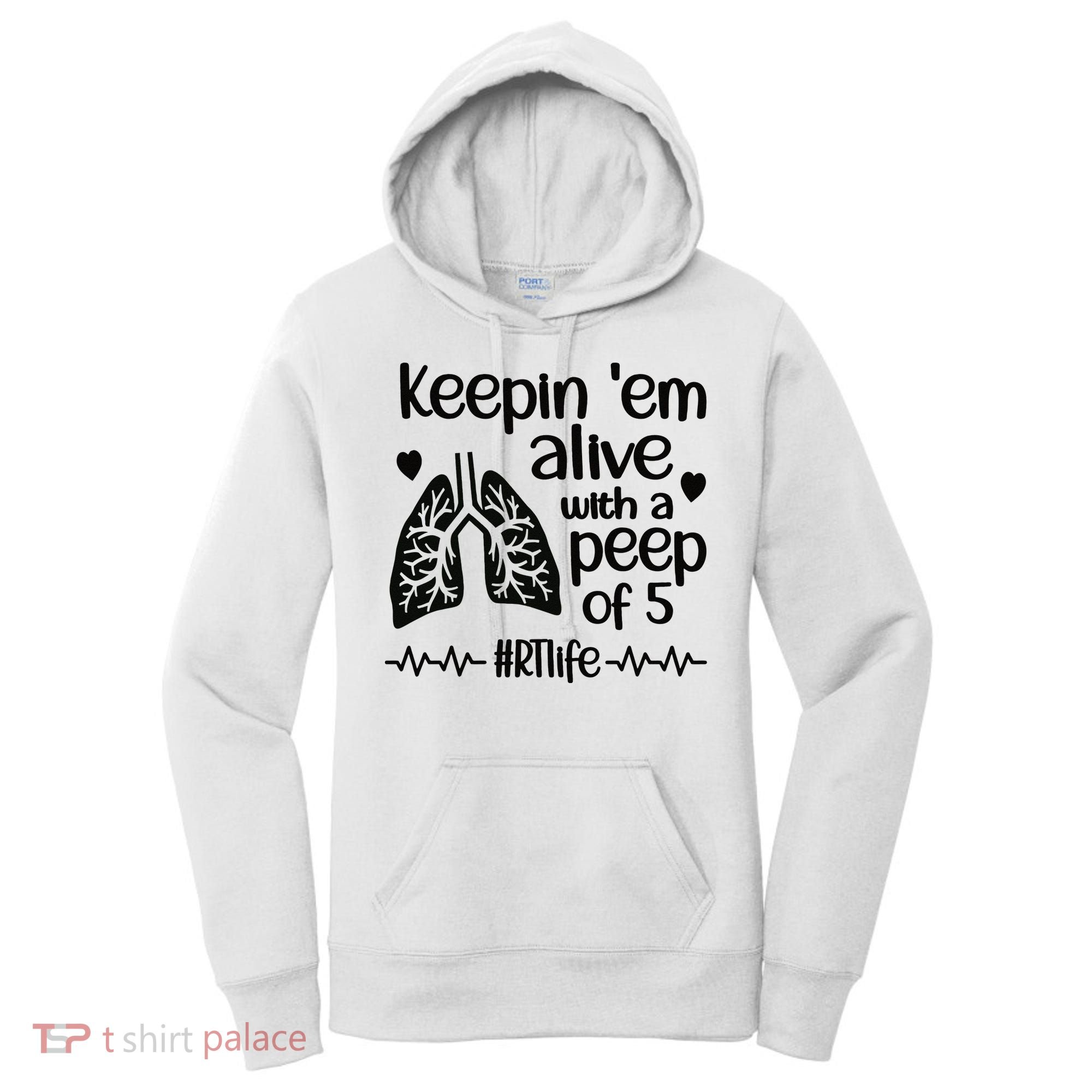 Funny RT Life Respiratory Therapist Respiratory Therapy Women's Hoodie