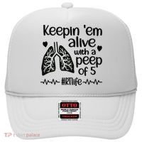 Funny RT Life Respiratory Therapist Respiratory Therapy Hat thumb 0
