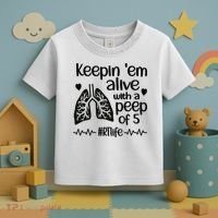 Funny RT Life Respiratory Therapist Respiratory Therapy Toddler T-Shirt thumb 3
