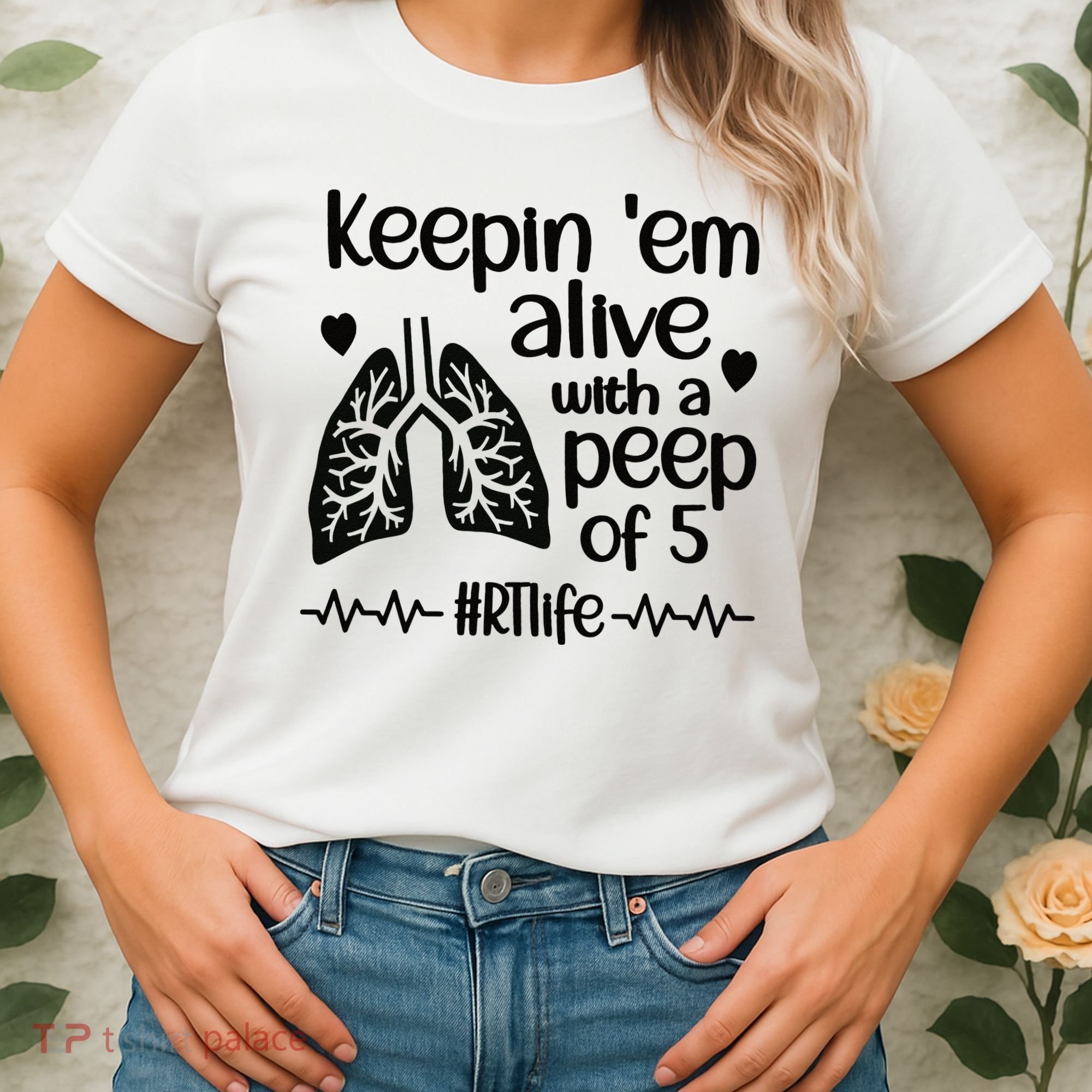 Funny RT Life Respiratory Therapist Respiratory Therapy Women's T-Shirt