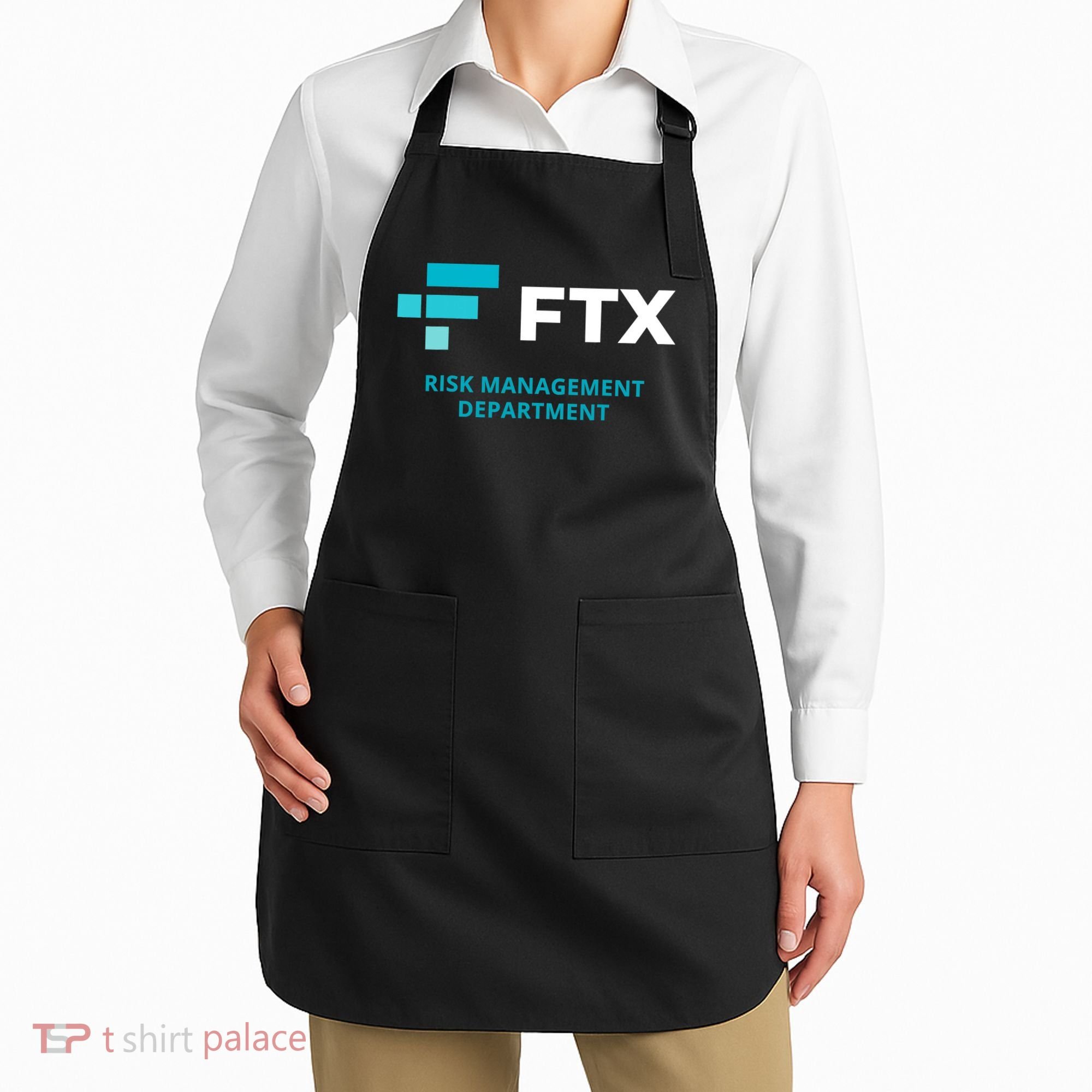FTX Risk Management Department Fun Idea Apron