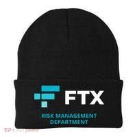 FTX Risk Management Department Fun Idea Beanie thumb 0