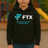 FTX Risk Management Department Fun Idea Kids Hoodie thumb 3