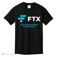 FTX Risk Management Department Fun Idea Kids T-Shirt thumb 0