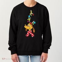 Funny Reindeer Max Dog Christmas  Women's Sweatshirt thumb 0