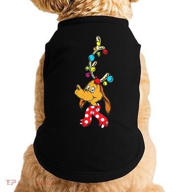 Funny Reindeer Max Dog Christmas  Doggie Tank