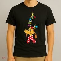Funny Reindeer Max Dog Christmas  T-Shirt thumb 3