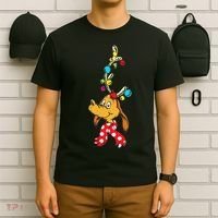 Funny Reindeer Max Dog Christmas  T-Shirt thumb 6