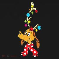 Funny Reindeer Max Dog Christmas  T-Shirt thumb 7