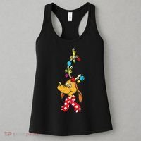 Funny Reindeer Max Dog Christmas  Women's Tank Top thumb 3