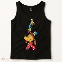 Funny Reindeer Max Dog Christmas  Tank Top thumb 2