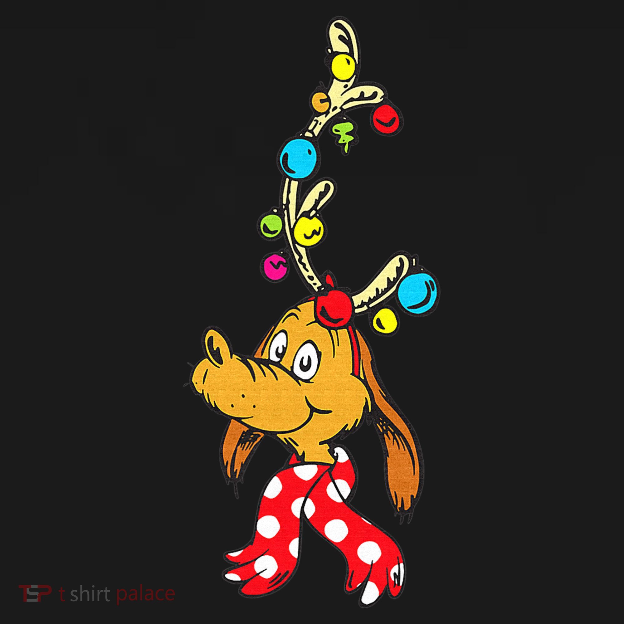 Funny Reindeer Max Dog Christmas  Visor