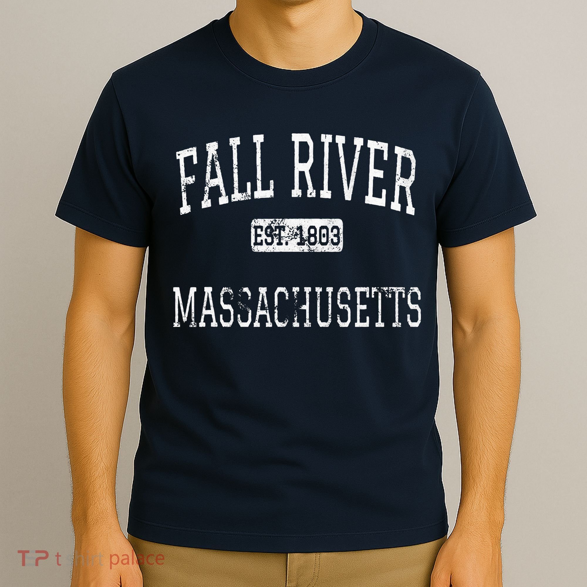 Fall River Massachusetts MA Vintage T-Shirt