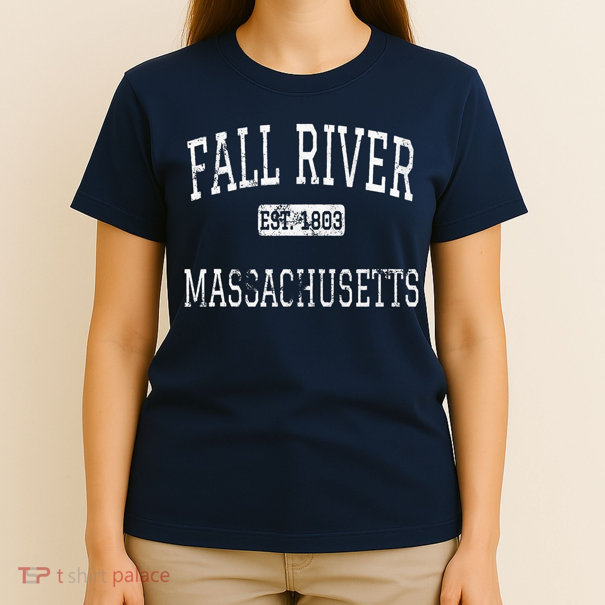 Fall River Massachusetts MA Vintage T-Shirt