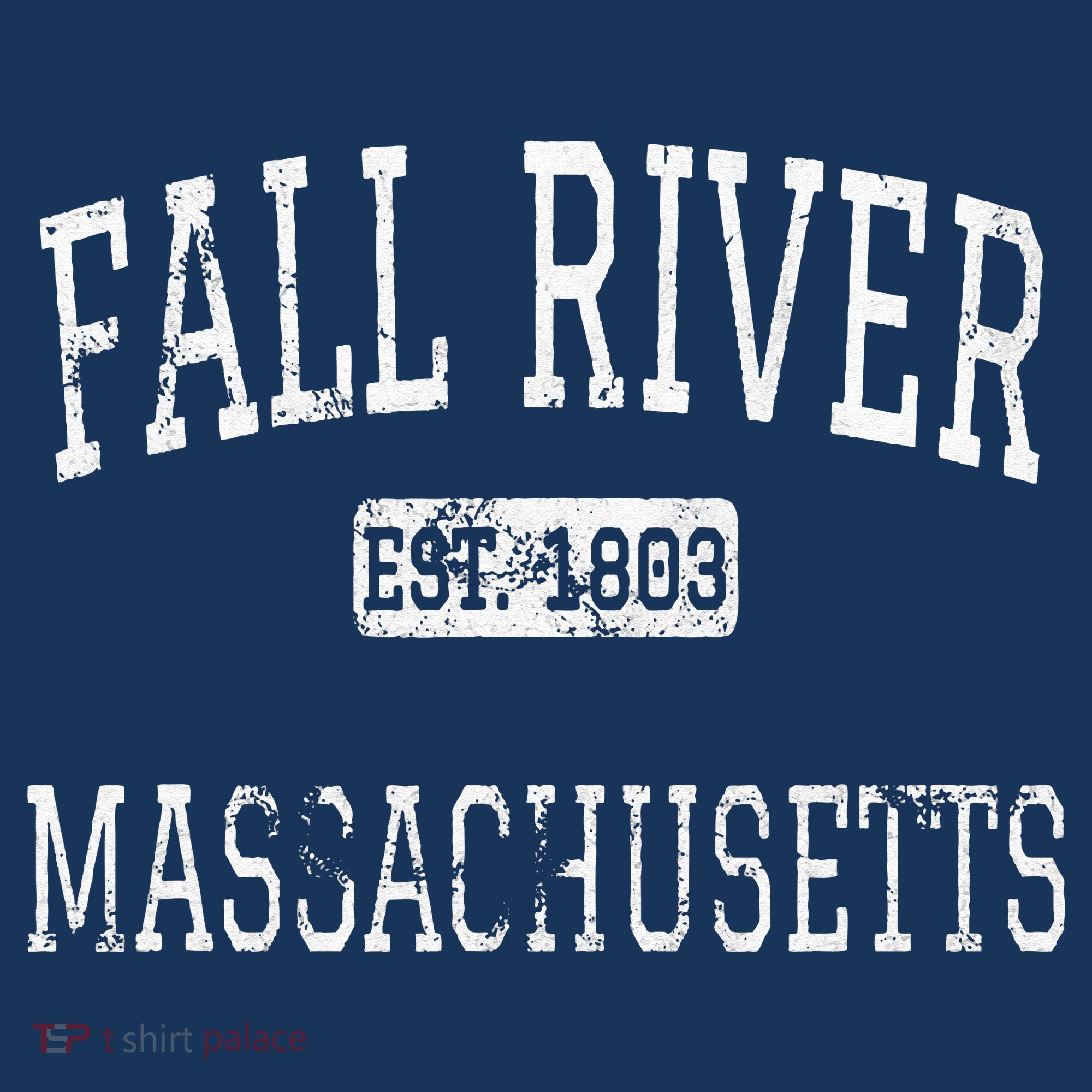 Fall River Massachusetts MA Vintage T-Shirt