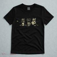 Funny Raccoon Music Band Electric Acoustic Guitar Racoons T-Shirt thumb 5