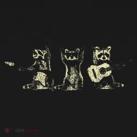 Funny Raccoon Music Band Electric Acoustic Guitar Racoons T-Shirt thumb 7