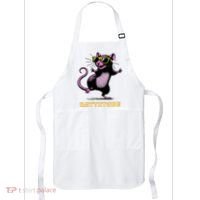 Funny Rat Meme Rattitude Rat Sunglasses Dancing Apron thumb 0