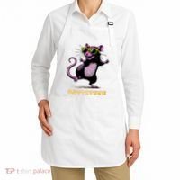 Funny Rat Meme Rattitude Rat Sunglasses Dancing Apron thumb 2
