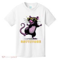 Funny Rat Meme Rattitude Rat Sunglasses Dancing Kids T-Shirt thumb 0