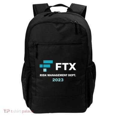 FTX Risk Management Dept 2023 Trading Trader Funny Gift Backpack