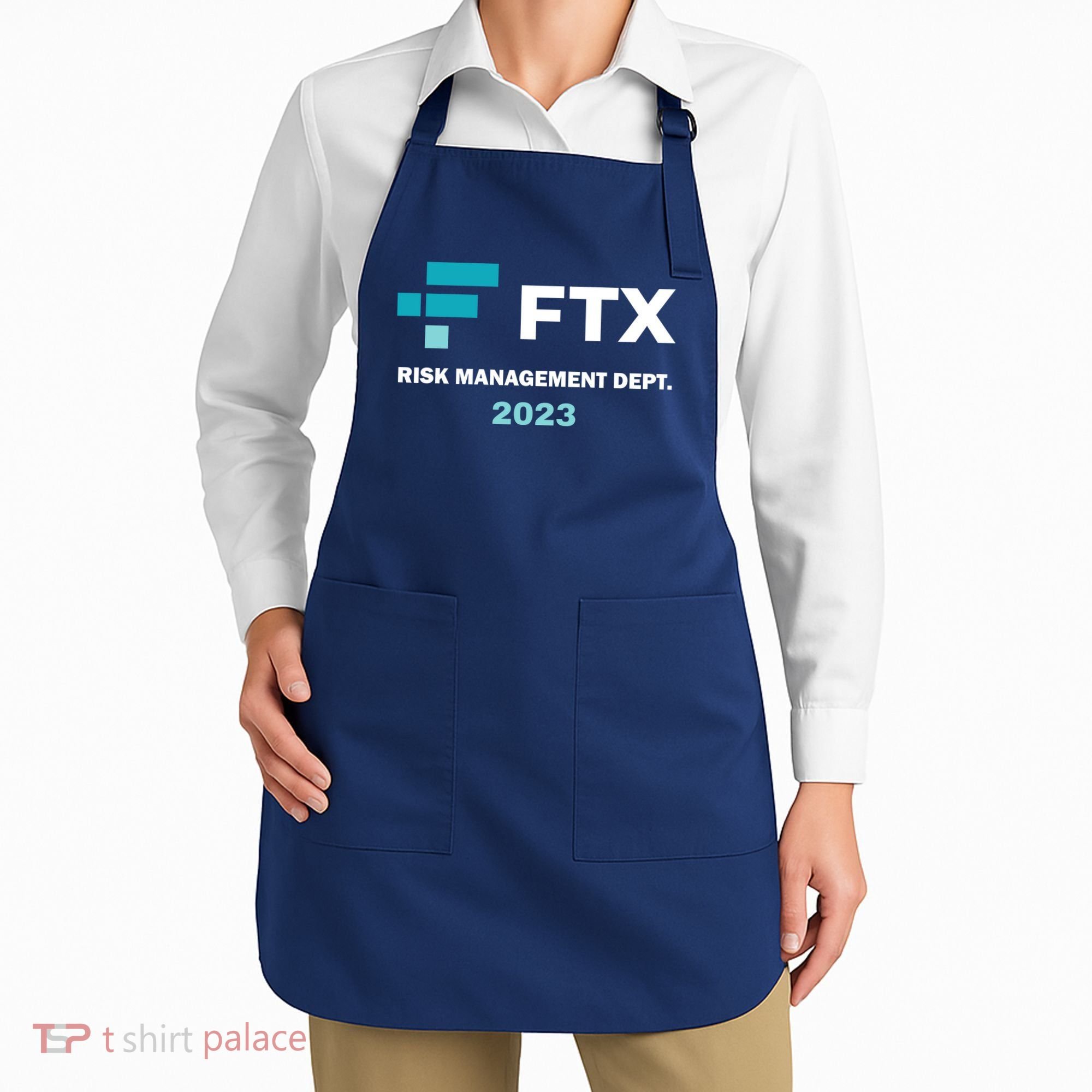 FTX Risk Management Dept 2023 Trading Trader Funny Gift Apron