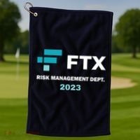 FTX Risk Management Dept 2023 Trading Trader Funny Gift Golf Towel thumb 1