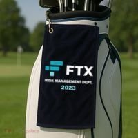 FTX Risk Management Dept 2023 Trading Trader Funny Gift Golf Towel thumb 2
