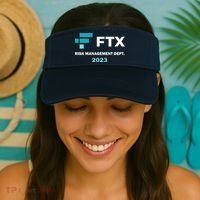 FTX Risk Management Dept 2023 Trading Trader Funny Gift Visor thumb 2