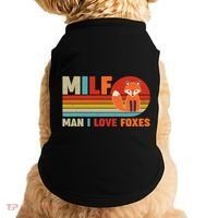 Funny Retro MILF Man I Love Foxes Doggie Tank thumb 0