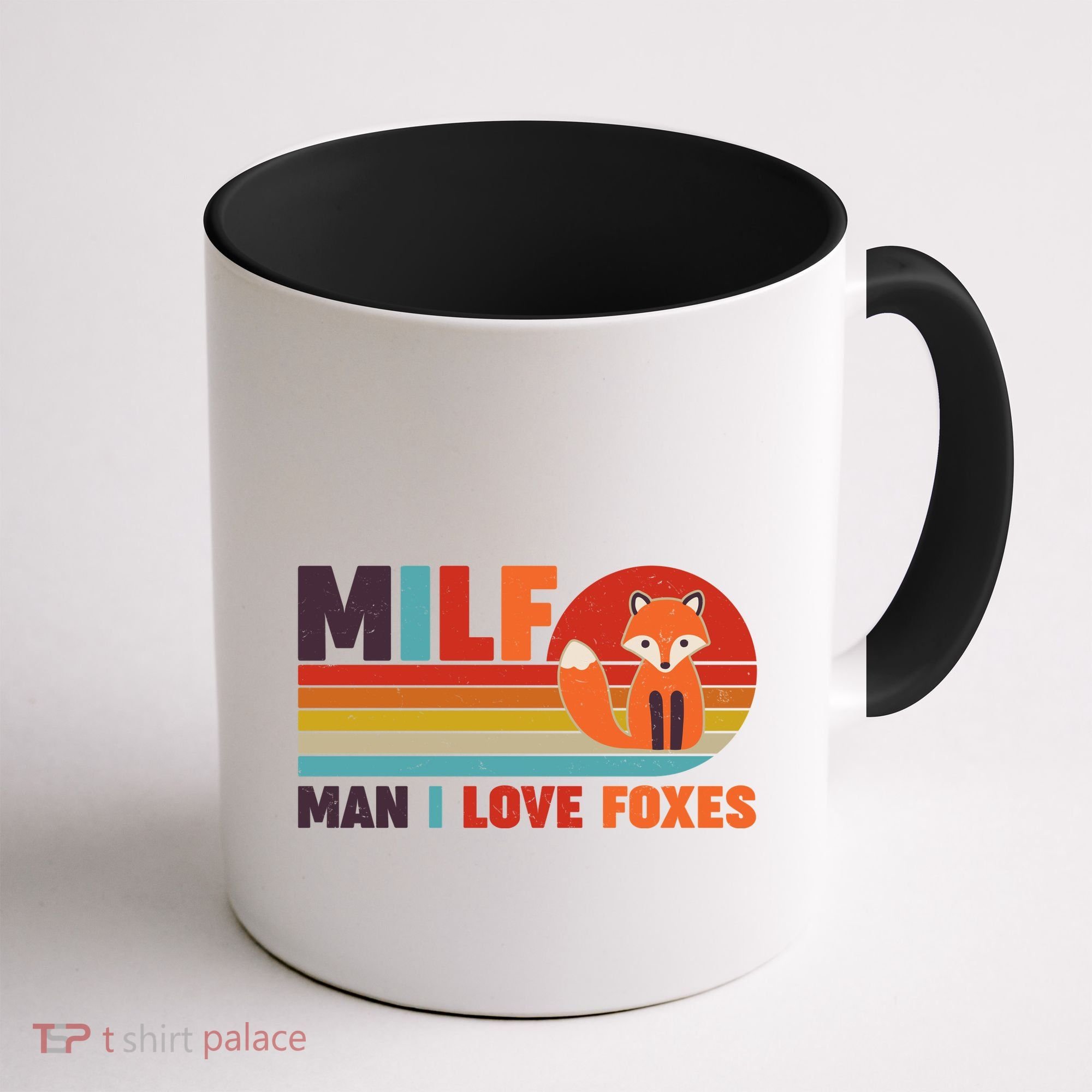 Funny Retro MILF Man I Love Foxes Coffee Mug