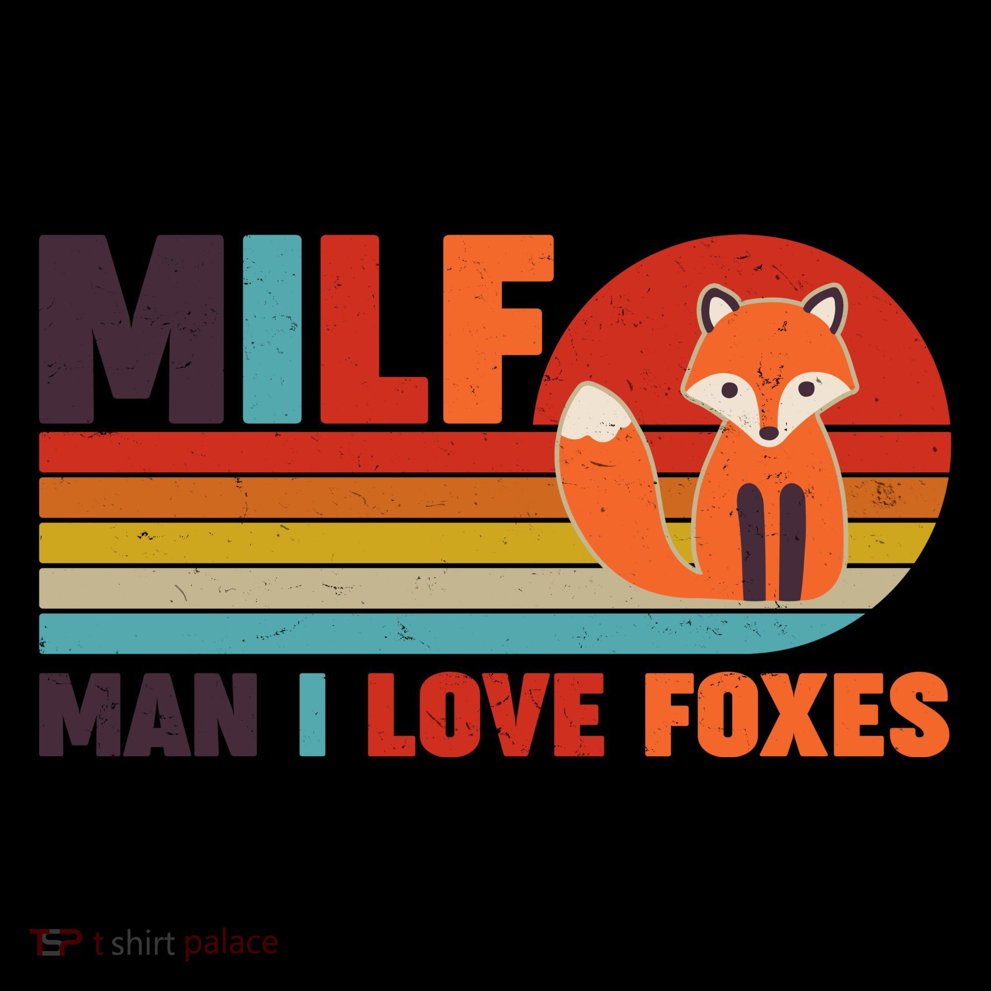 Funny Retro MILF Man I Love Foxes Coffee Mug