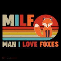 Funny Retro MILF Man I Love Foxes Women's Hoodie thumb 2