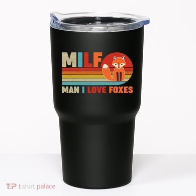 Funny Retro MILF Man I Love Foxes Tumbler