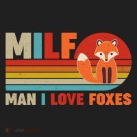 Funny Retro MILF Man I Love Foxes Hat thumb 2