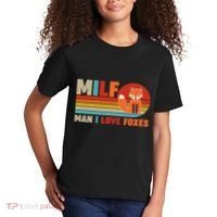 Funny Retro MILF Man I Love Foxes Kids T-Shirt thumb 2