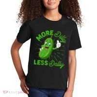 Funny Retro More Dilly Less Dally Pickle Kids T-Shirt thumb 2