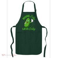 Funny Retro More Dilly Less Dally Pickle Apron thumb 0