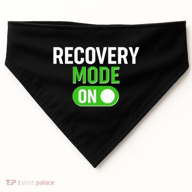 Funny Recovery Mode On USA-Made Doggie Bandana