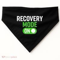 Funny Recovery Mode On USA-Made Doggie Bandana thumb 0