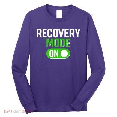 Funny Recovery Mode On Long Sleeve Shirt