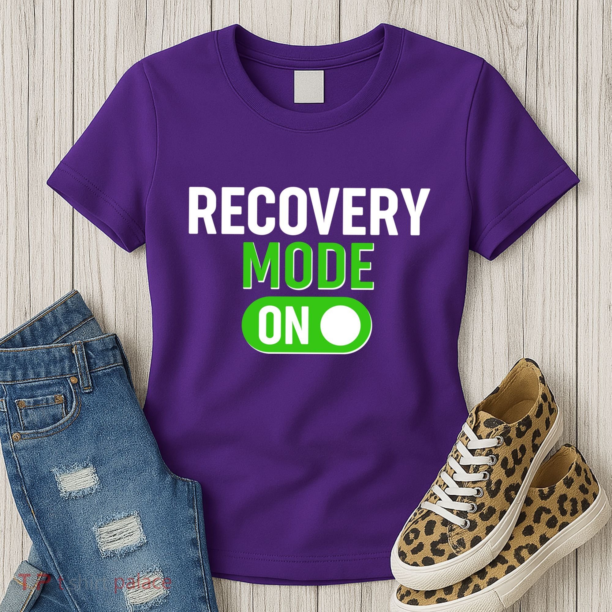Funny Recovery Mode On Women's T-Shirt