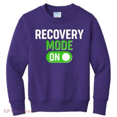 Funny Recovery Mode On Kids Sweatshirt