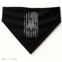 F22 Raptor Military Pilot USA-Made Doggie Bandana thumb 0
