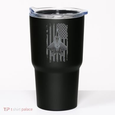 F22 Raptor Military Pilot Tumbler