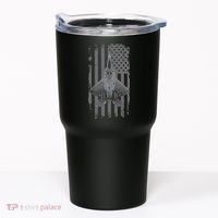 F22 Raptor Military Pilot Tumbler thumb 0