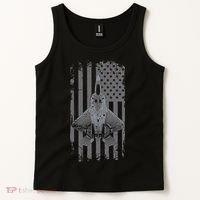 F22 Raptor Military Pilot Tank Top thumb 2