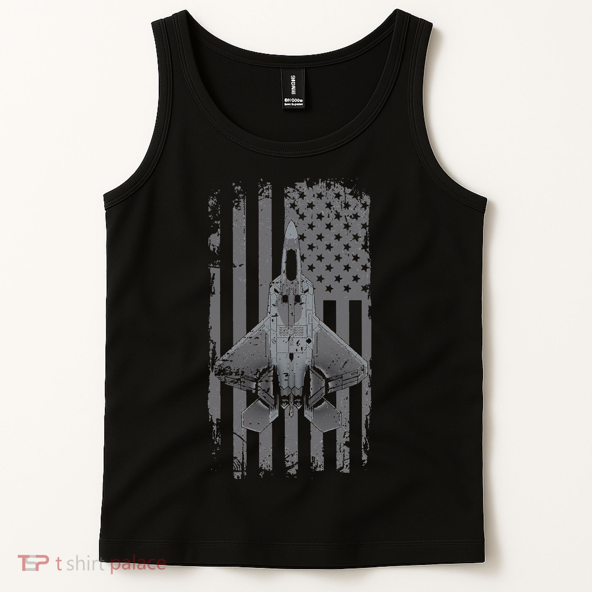 F22 Raptor Military Pilot Tank Top
